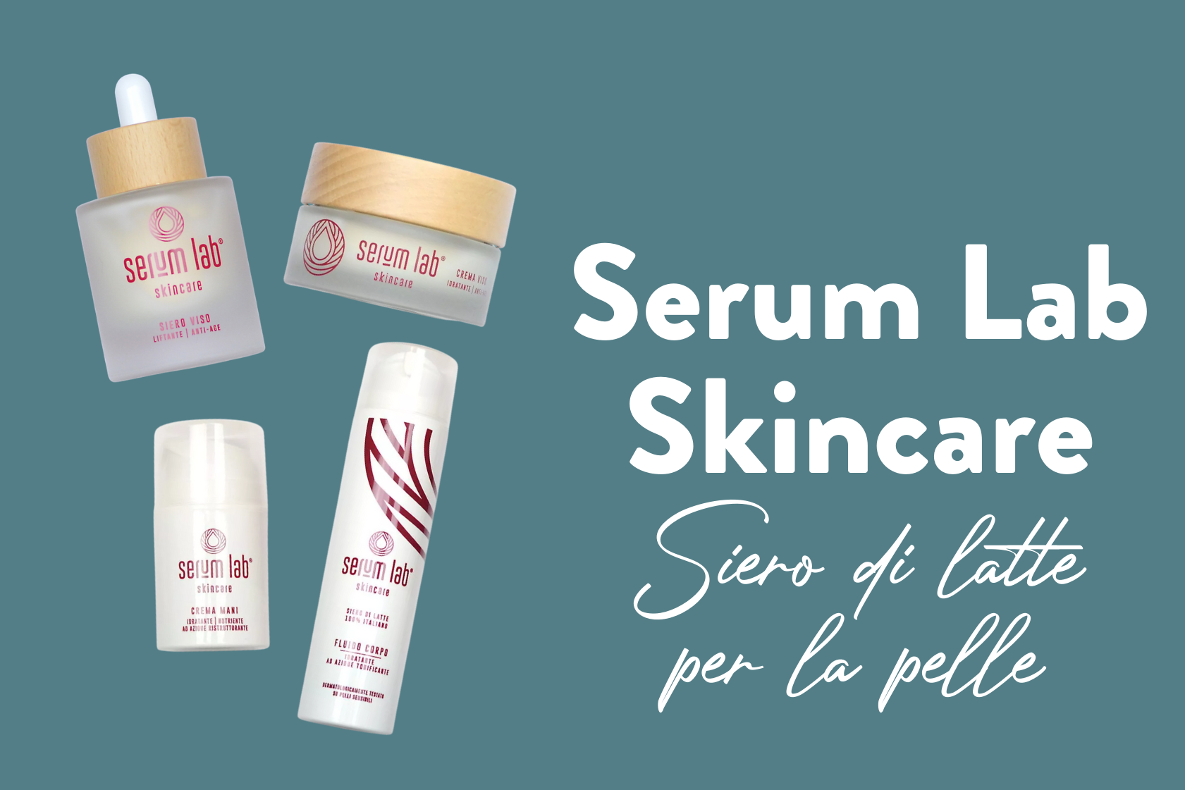 Serum Lab Skincare: un bicchiere di latte ti fa bella
