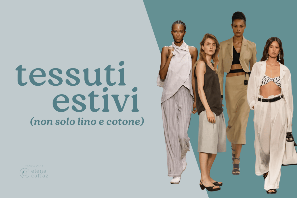 Tessuti freschi estivi: la guida completa (non solo lino e cotone)